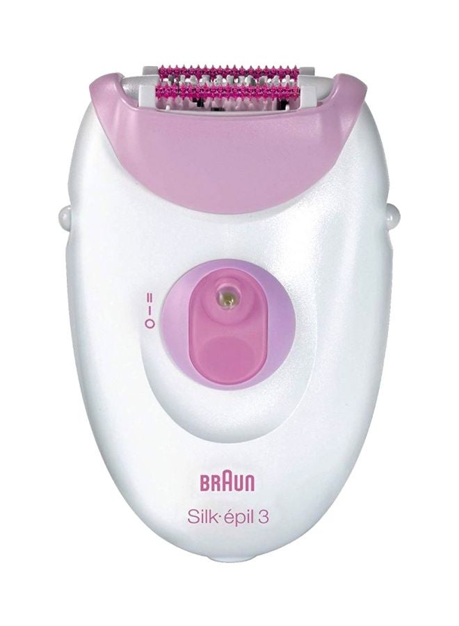 Silk-epil 3 3270 Epilator White/Pink