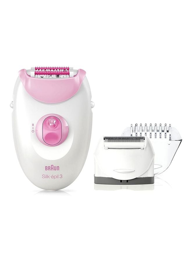 Silk-epil 3 3270 Epilator White/Pink