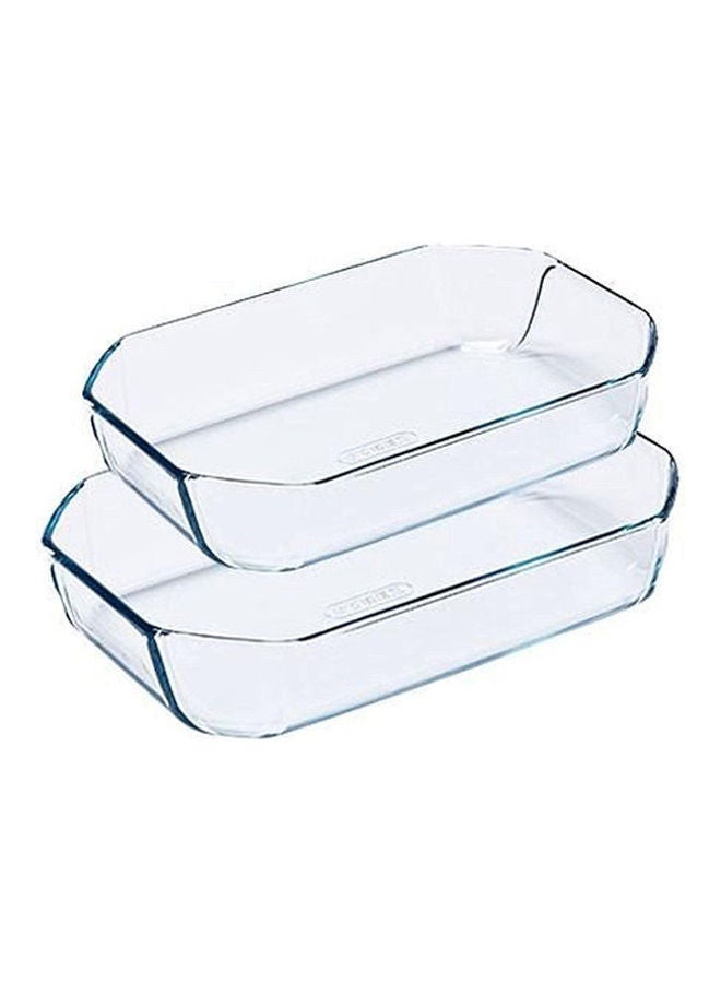 Two Rectangle Arb Clear ‎33.2 x 26.04 x 10.8cm