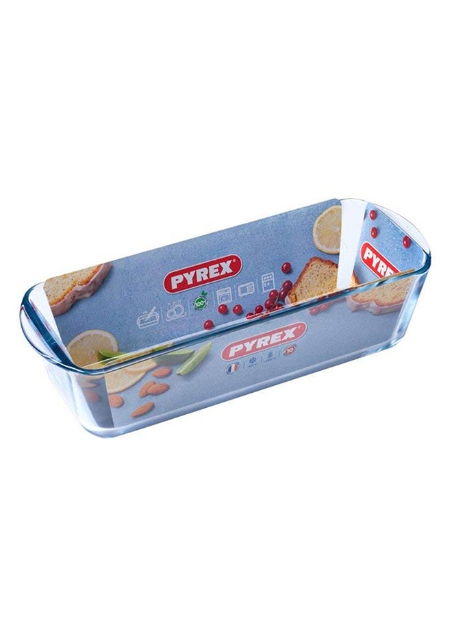 Rectangular Deep Baking Dish Clear 31x12x8cm