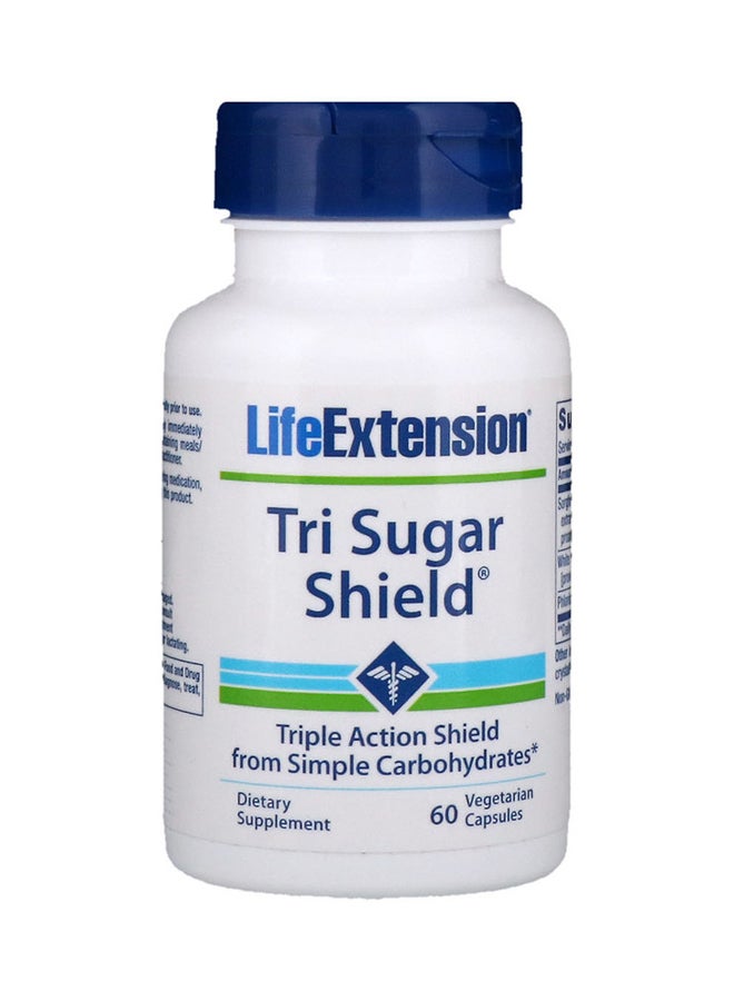 Pack Of 3 Tri Sugar Shield - 60 Capsules