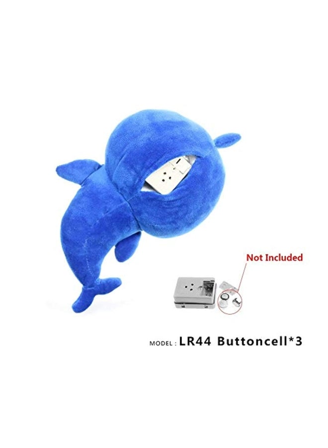 Soft Plush Singing Lighting Authentic Detailing Lightweight Baby Shark Toy 14x18x24.1cm