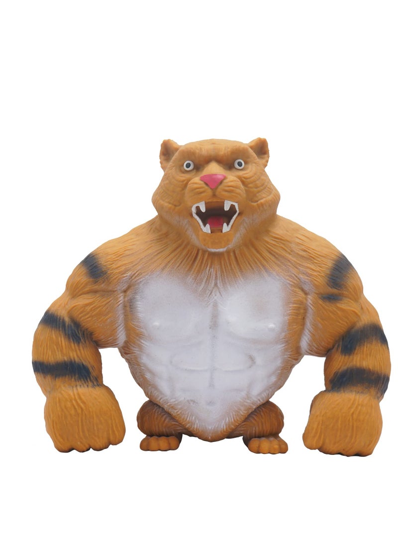 Squeeze Tiger Toys, Fun Stretch Tiger Toy, Sensory Tiger Toys for Relieving Stress and Anxiety, Stretchy and Squishy Tiger Toy, for Kids and Adults