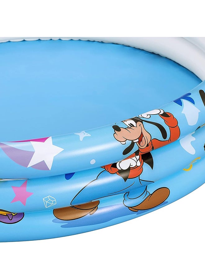 Disney Princess Inflatable Play Pool With Repair Patch 1.22mx25cm 1.22mx25cm