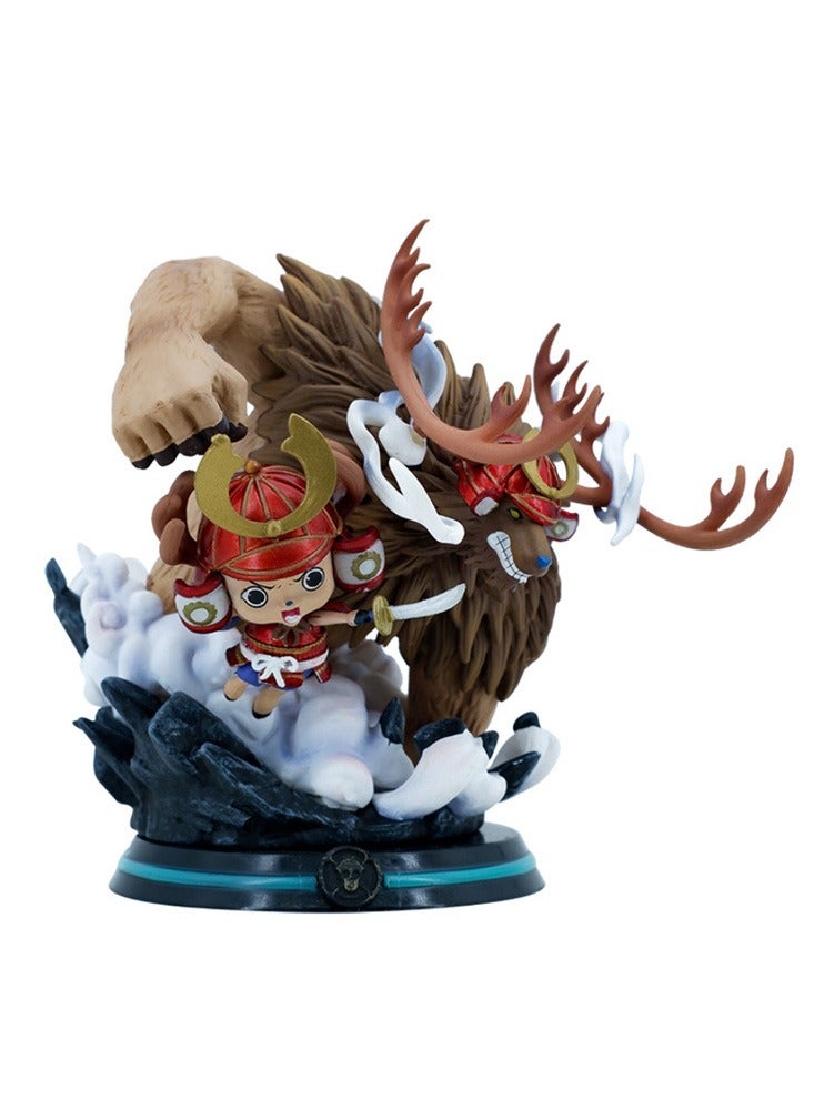 One Piece Monster Enhancement Chopper Ghost Island Big Move Resonance Series Statue Model Hand-made Ornaments Gift