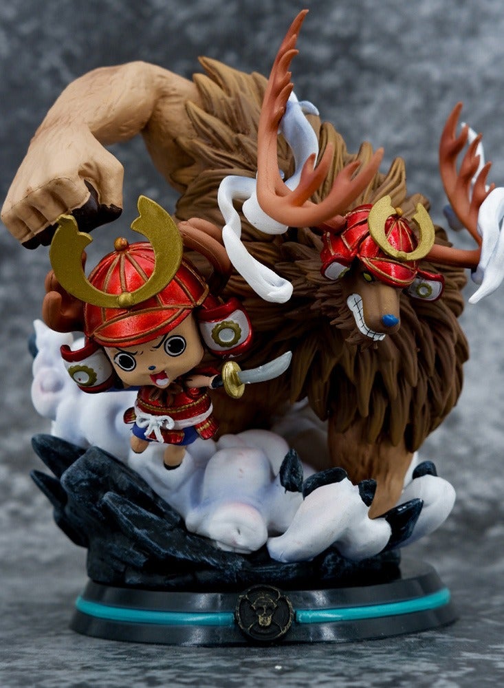 One Piece Monster Enhancement Chopper Ghost Island Big Move Resonance Series Statue Model Hand-made Ornaments Gift