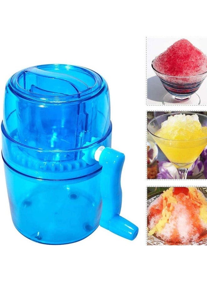 Manual  Ice Crusher Machine Blue 580grams