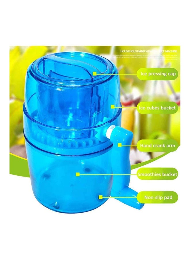 Manual  Ice Crusher Machine Blue 580grams