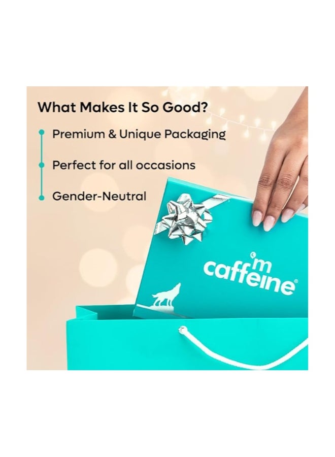 Milky Coffee Brew  Gift Set | With 4 Signature Products - Face Wash, Face Scrub, Face Moisturizer & Bath Soap | Special Unisex Festive Gift for Him & Her