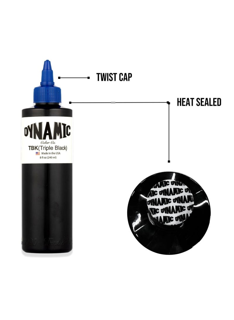 Dynamic Color Co Triple Black Ink Bottle 8oz