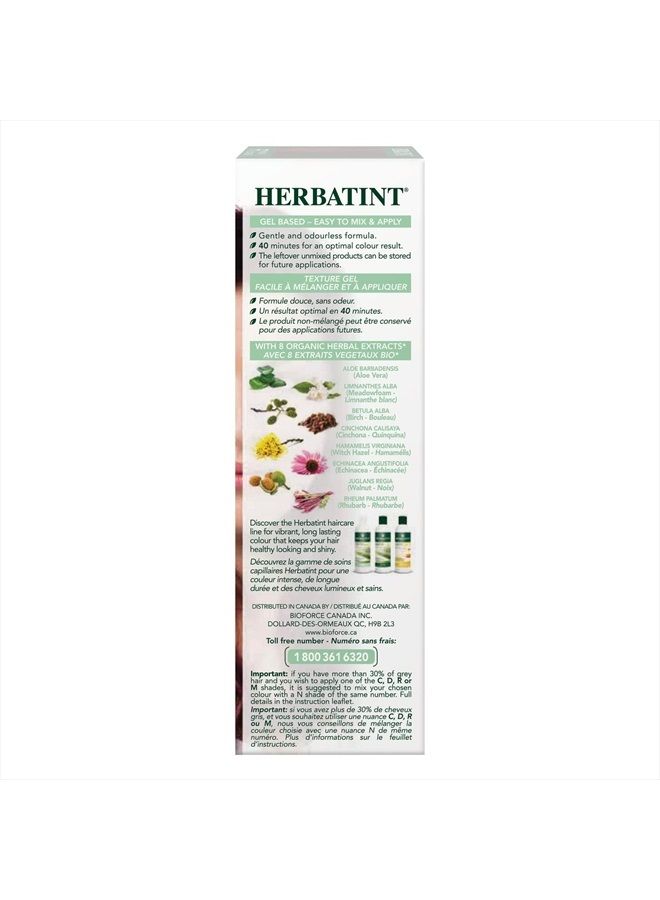 HERBATINT 5R Light Copper Chestnut Permanent Hair Colour, 4 OZ