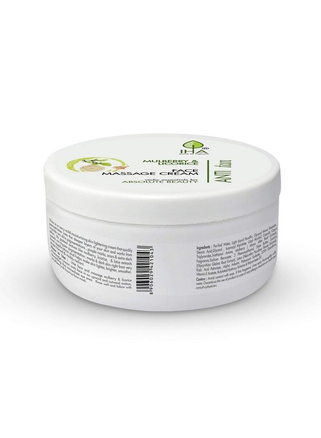 Anti Tan Face Massage Cream Herbal Massage Cream For Facial Hydrating Tan Removal And Depigmentation For Glowing Skin Skin Moisturising Face Cream 500G