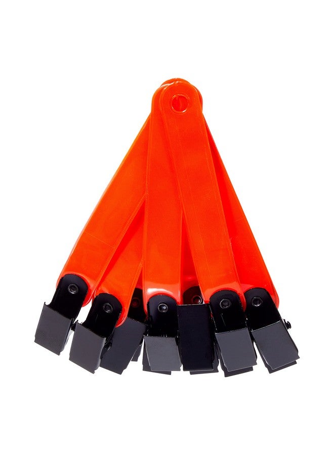 Allen Reflective Trail Markers With Clips (Pack Of 12) Orange One Size (473)