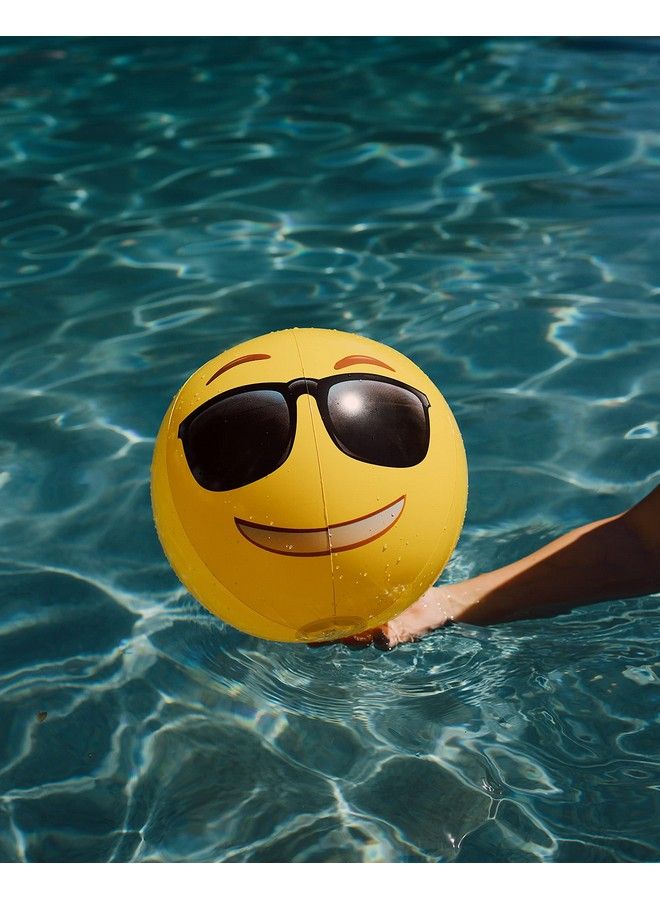 Emoji Beach Ball Sunglasses Cool Shades Emoji 18 In Beach Ball