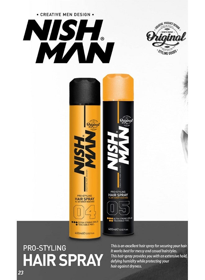 Ishman Hair Styling Series (Hair Spray 05 400Ml)