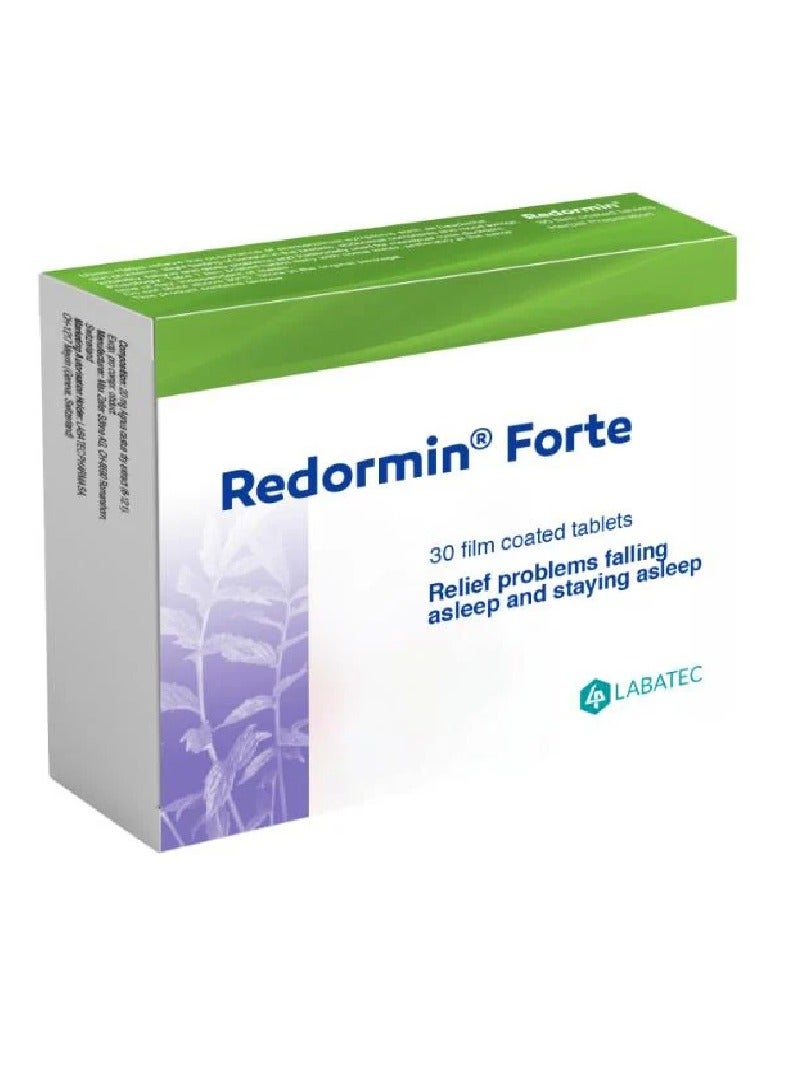 Redormin Forte 30 Film Coated Tablets