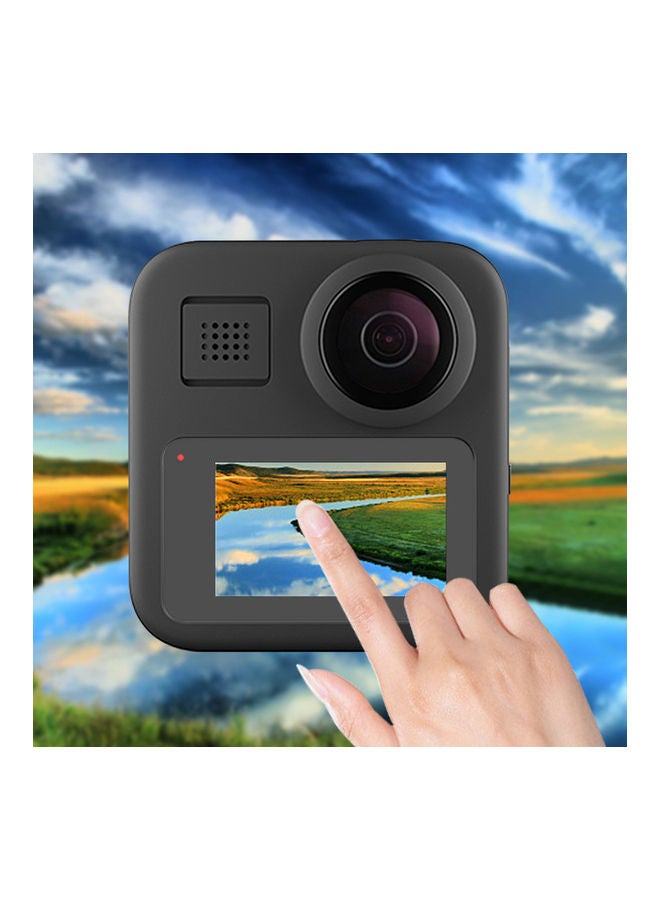 2-Pack Screen Protector Tempered Glass Kit for GoPro Max Action Camerea Multicolour