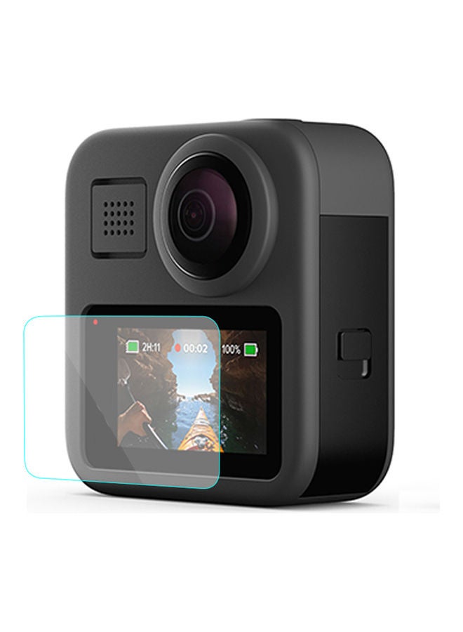 2-Pack Screen Protector Tempered Glass Kit for GoPro Max Action Camerea Multicolour