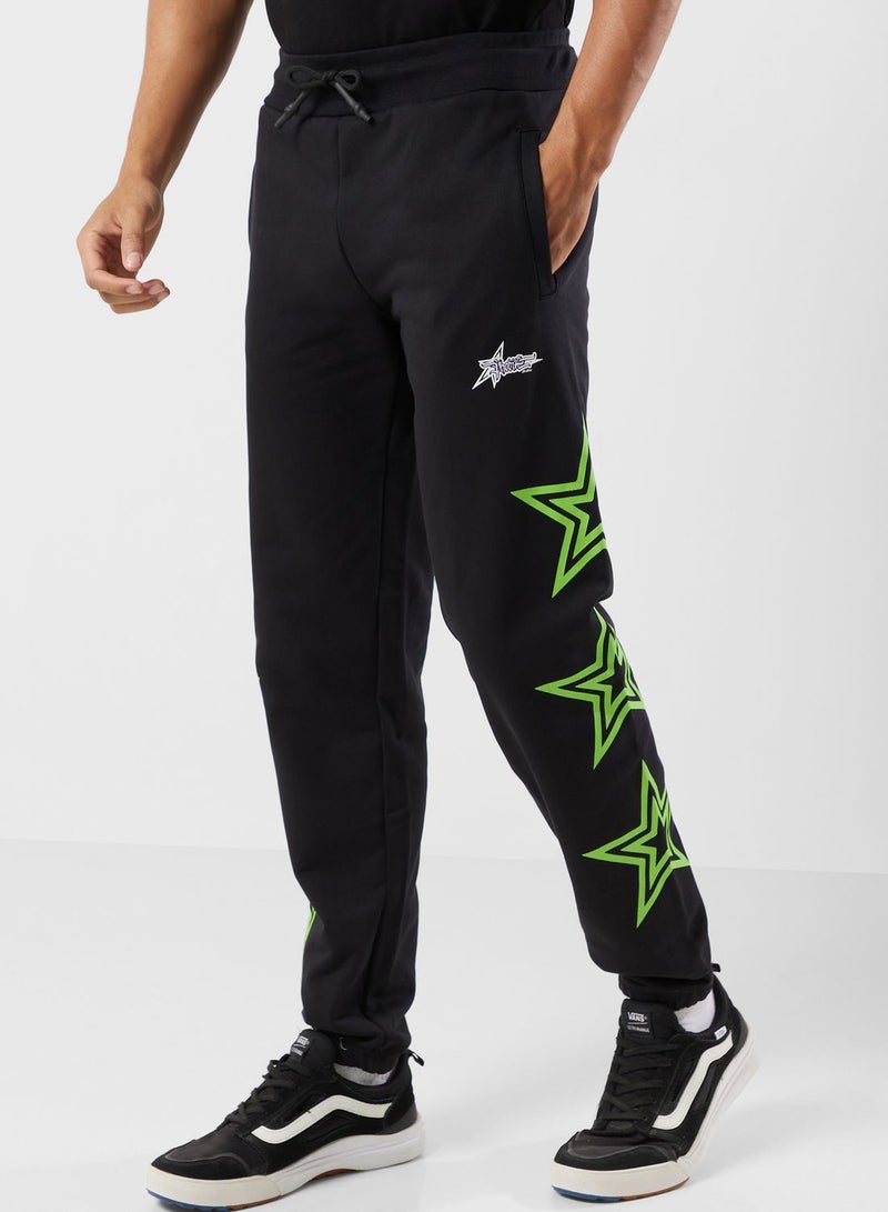 Start Printed Logo Pants