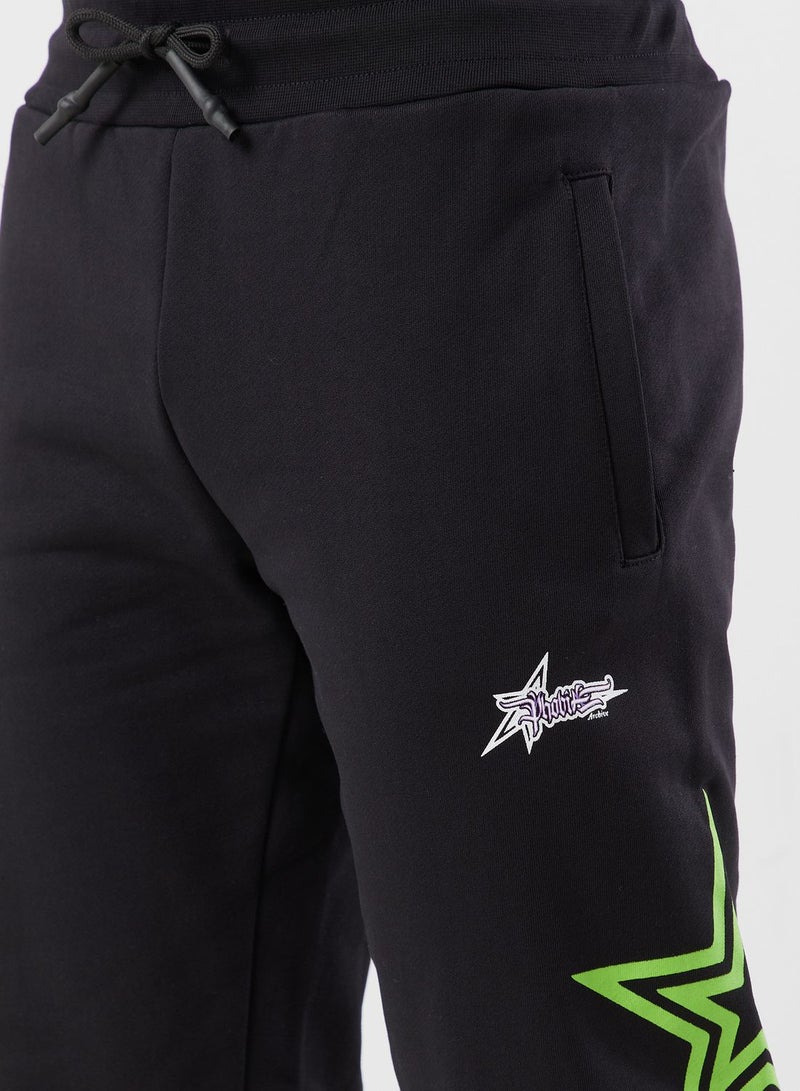 Start Printed Logo Pants