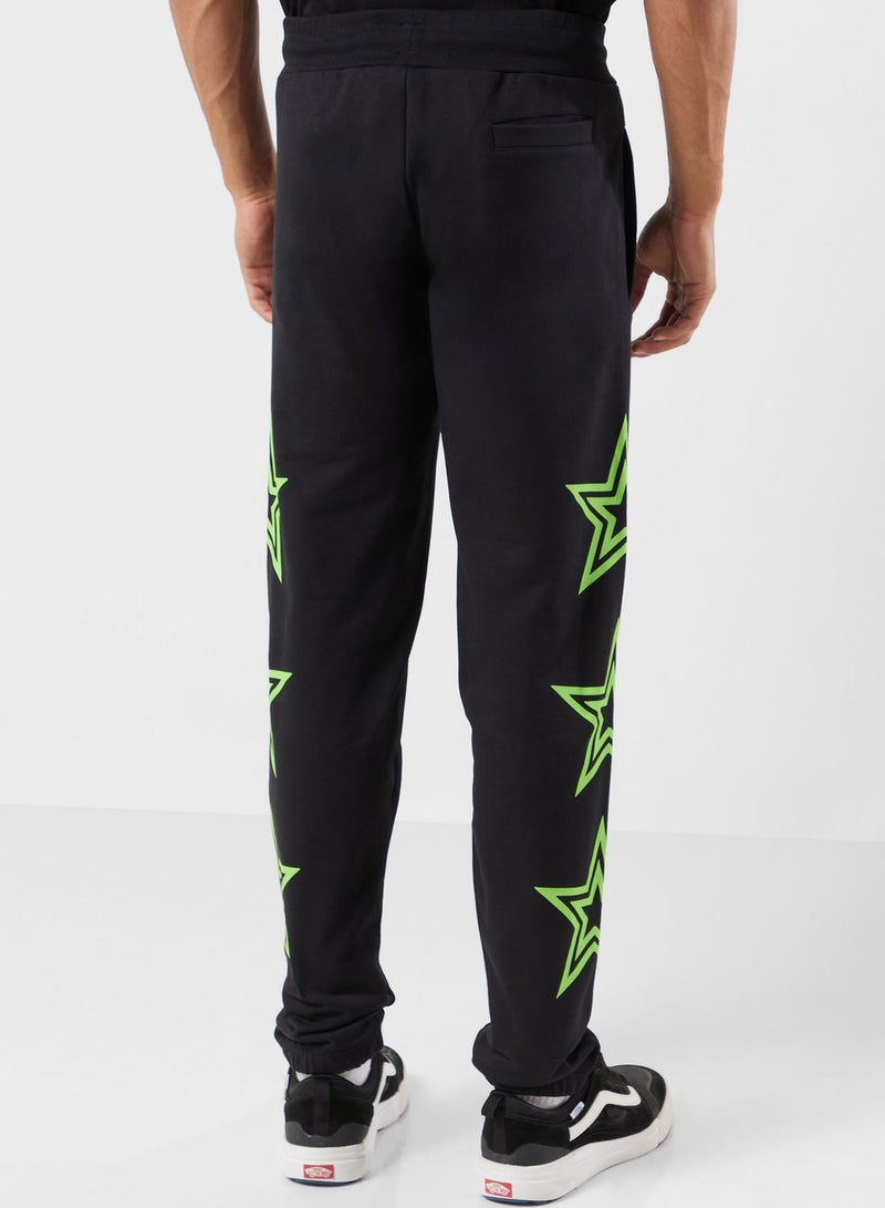 Start Printed Logo Pants