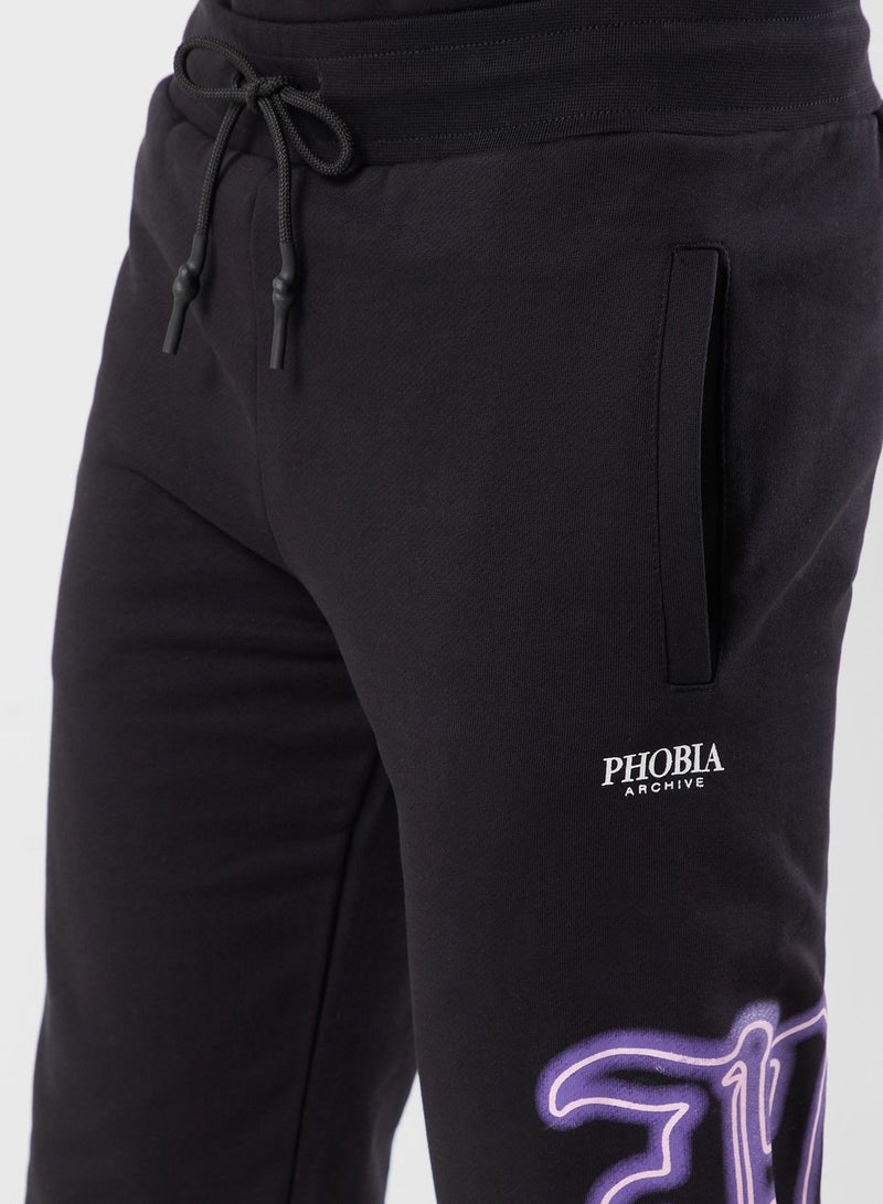 Gothic Sk Printed Pants
