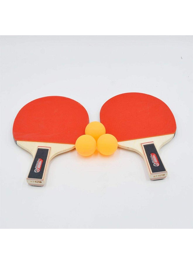 5-Piece Table Tennis Racket With Ball