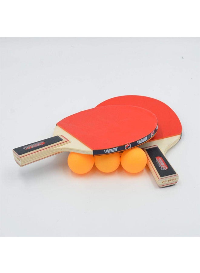 5-Piece Table Tennis Racket With Ball