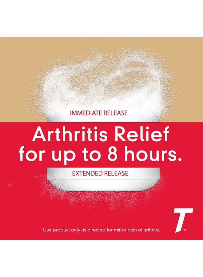 8 Hour Arthritis Pain Relief Extended-Release Tablets, 650 mg Acetaminophen, Joint Pain Reliever & Fever Reducer Medicine, Oral Pain Reliever for Arthritis & Joint Pain, 225 Count