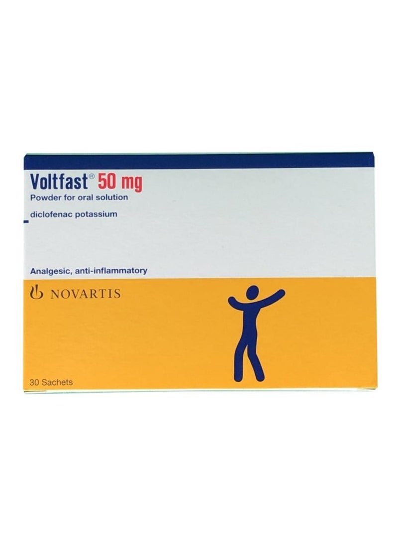 Voltfast 50 Mg 30 Sachets