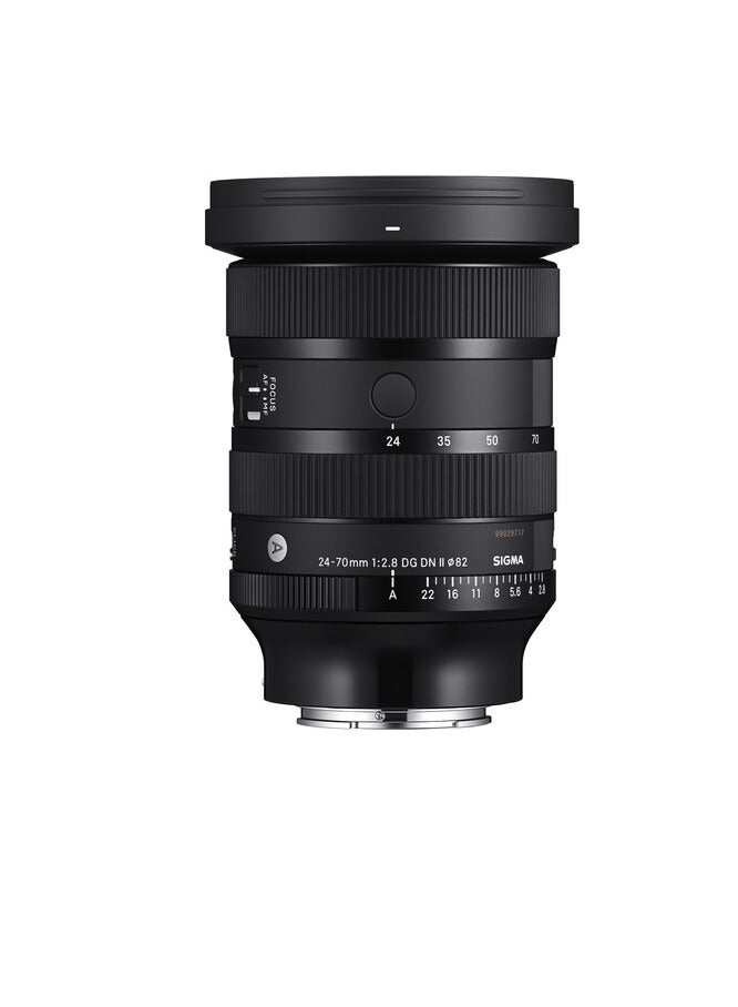 Sigma 24-70mm f/2.8 DG DN II Art Lens for Sony E Mount