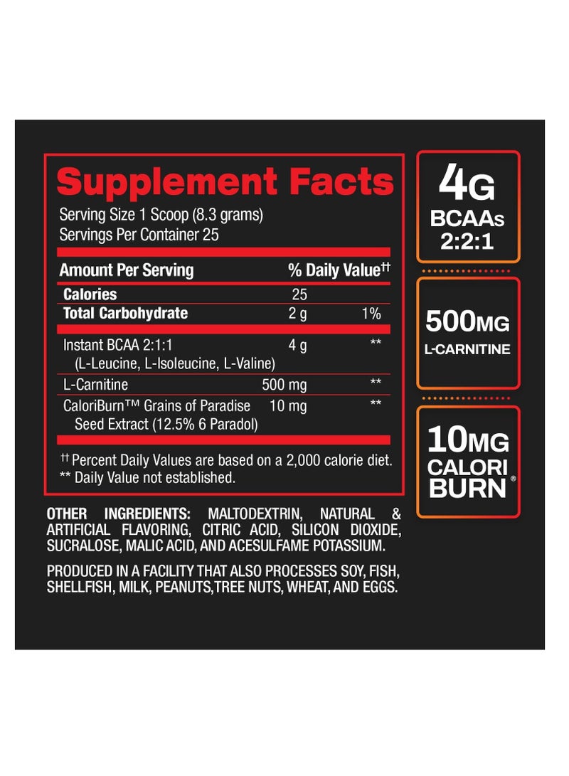 BPI Best BCAA Shredded 25 Servings Fruit Punch