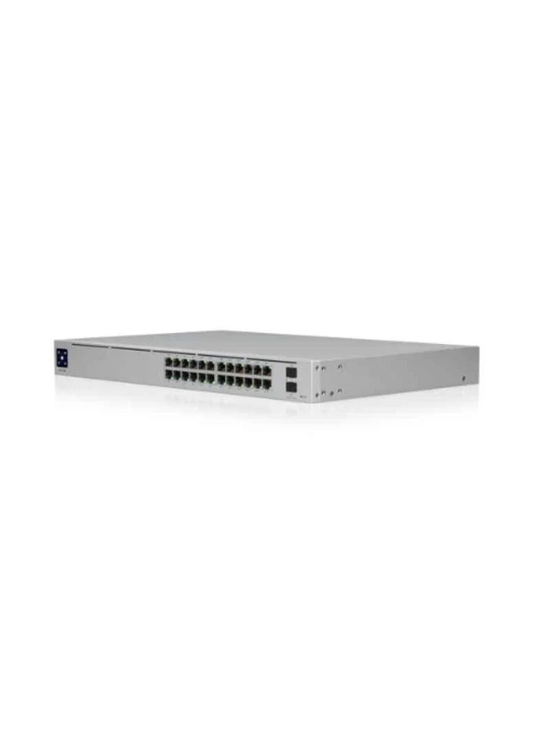 UBIQUITI 24 PORTS GIGA WITH 2X10G SFP+ USW-PRO-24, LAN Capable