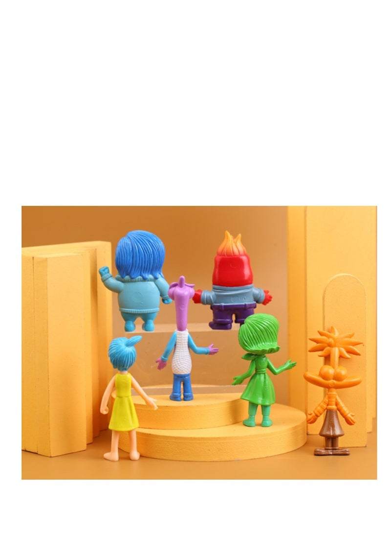 6-Piece Inside Out 2 Figure Set