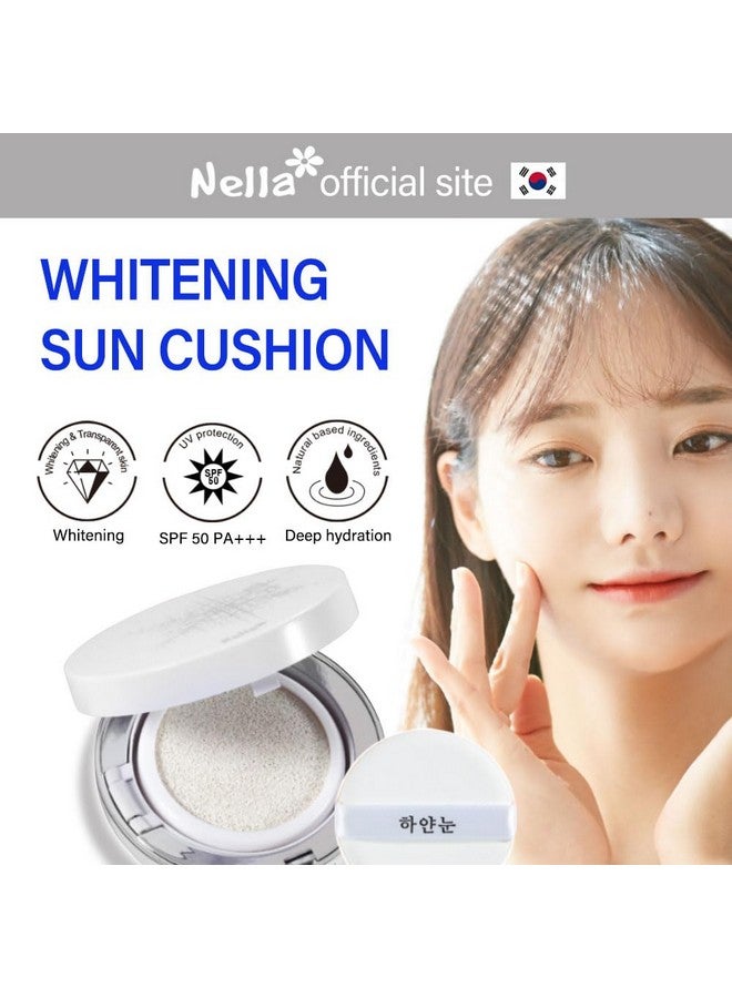 Toneup Sun Cushion Compact Spf50+Pa+++ Korean Skin Care