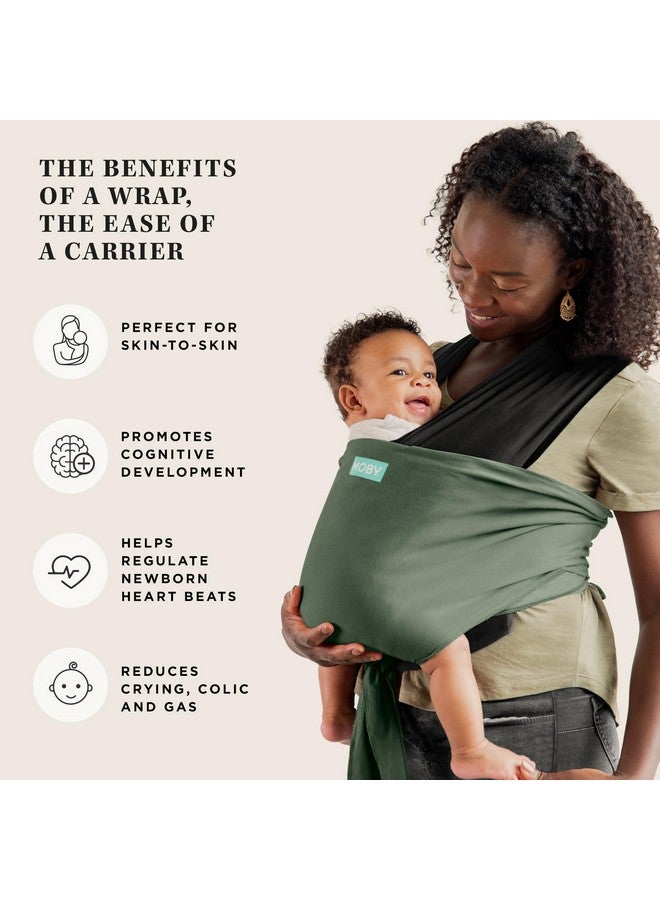 Easywrap Carrier Baby Carrier And Wrap In One For Mothers Fathers And Caregivers Designed For Newborns Infants And Toddlers Holder Can Carry Babies Up To 33 Lbs Olive Onyx