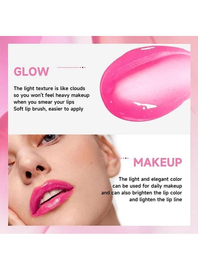 Bossup Color Changing Lip Oil，Magic Color Changing Lip Oil V2，Warm Change Moisturizing Lip Gloss，Hydrating Lip Gloss Lip Balm Lip Care，Long Lasting Nonsticky Nourishing Repairing Primer Lip Tint