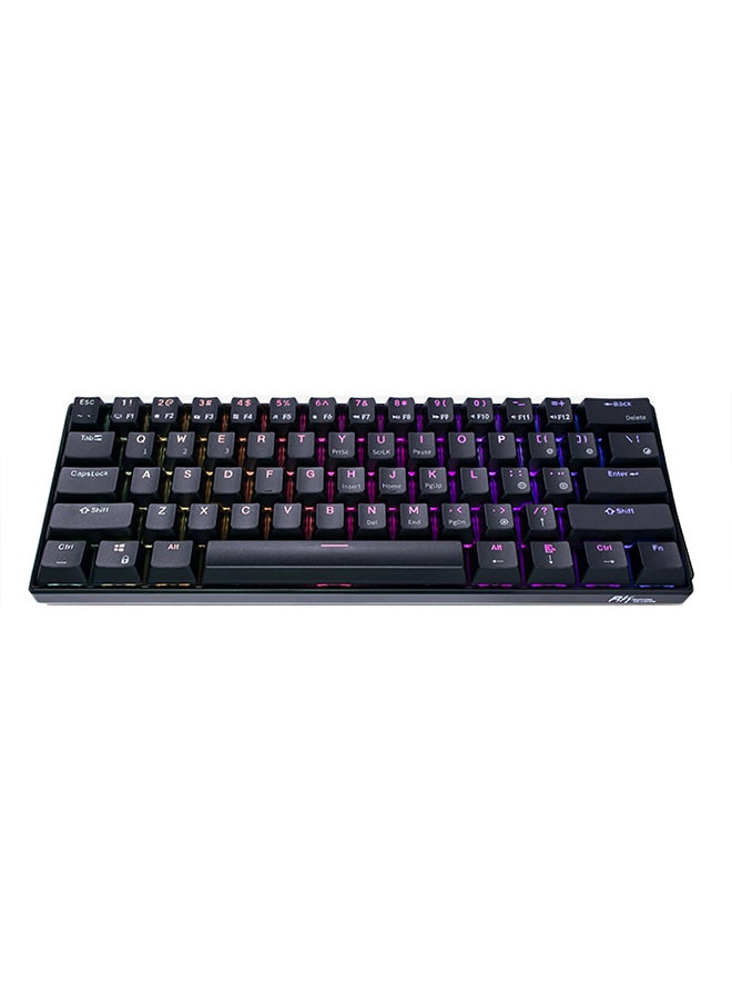 RK61 Tri - Mode Hot Swapable RGB Mechanical Gaming Keyboard Blue Switch