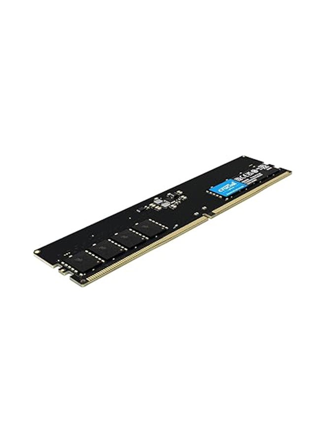 Basics 16GB DDR5 4800Mhz CL40 UDIMM Desktop Memory- Black (CB16GU4800) 16 GB