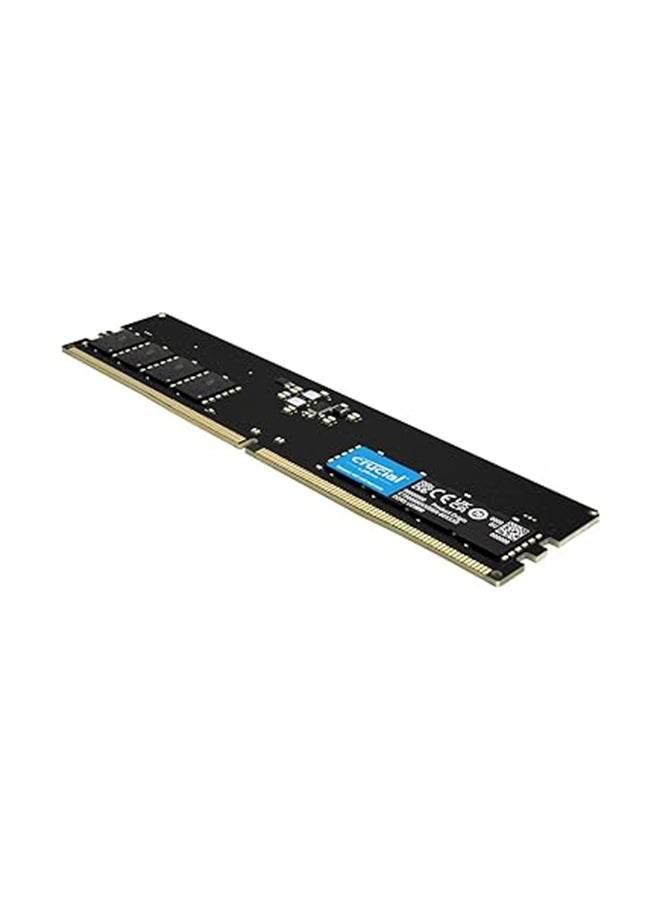 Basics 16GB DDR5 4800Mhz CL40 UDIMM Desktop Memory- Black (CB16GU4800) 16 GB