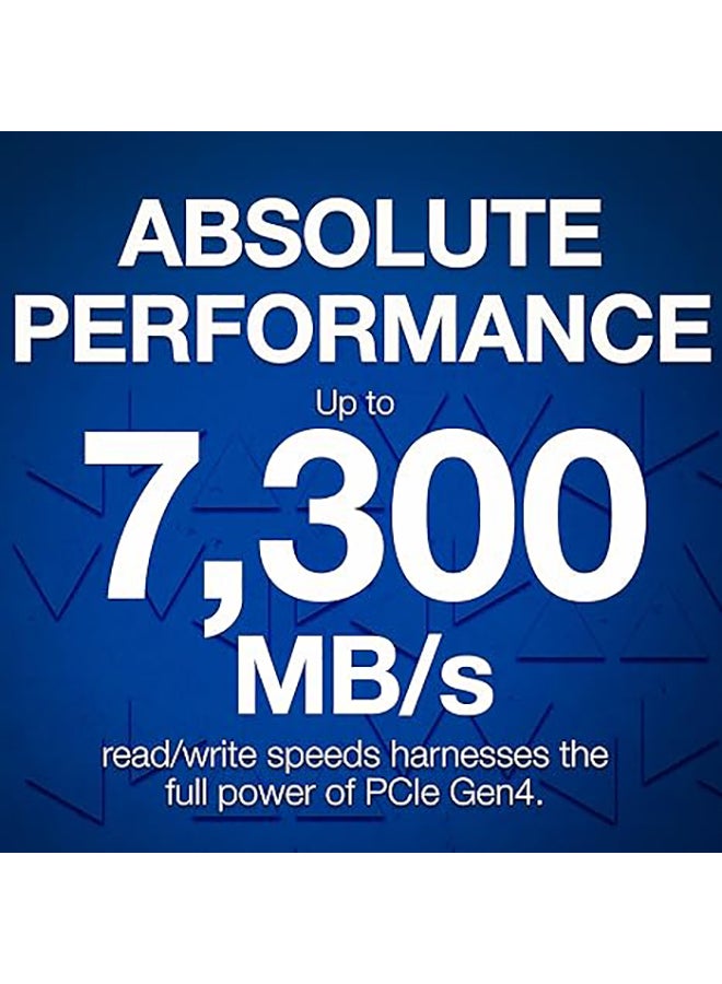 Game Drive for PS5, 1TB, NVMe Internal SSD - NVMe 1.4 PCIe 4th Gen Officially Licensed, Up to 7300MB/s with Heatsink (ZP1000GP3A2001) 1 TB