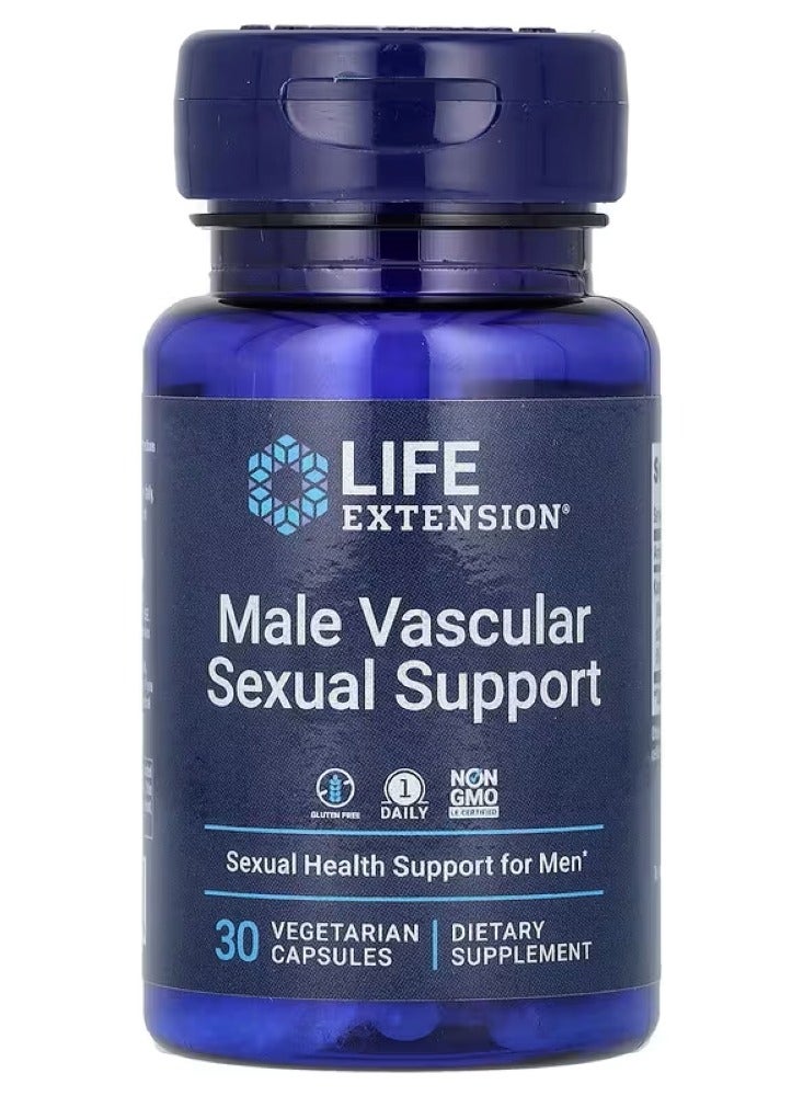 Male Vascular 30 Vegetarian Capsules