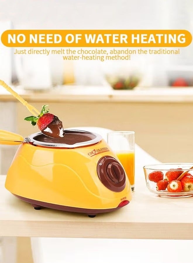 Chocolate Melting Pot,MINI Electric Chocolate Melting Pot,Chocolate Warmer Machine For Milk,Chocolate,Cheese,Butter,Candy