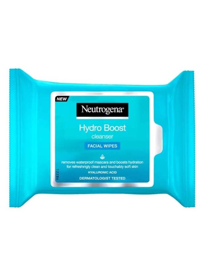 Hydro Boost Cleanser Facial 25 Wipes Pack Of 2