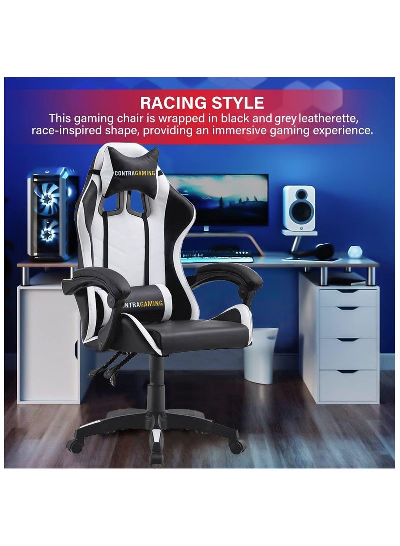 Mahmayi Contra Gaming TJ HYG-01 Gaming Chair with PU Leatherette