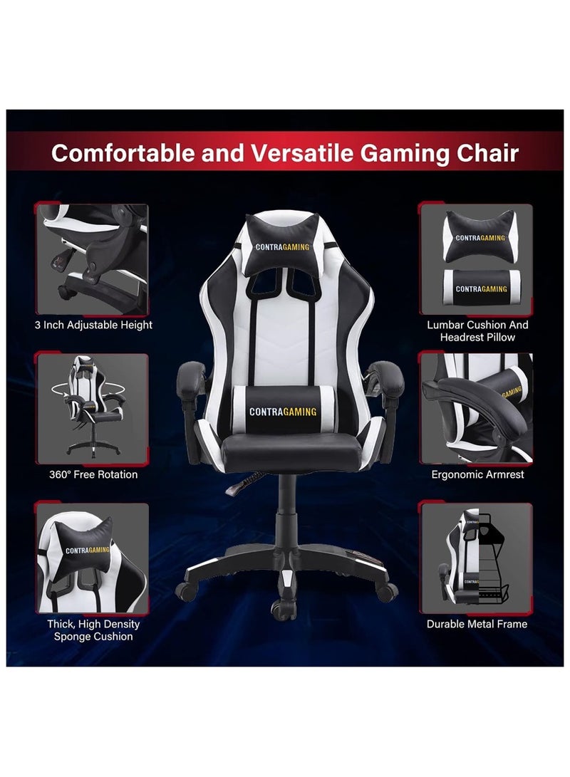 Mahmayi Contra Gaming TJ HYG-01 Gaming Chair with PU Leatherette