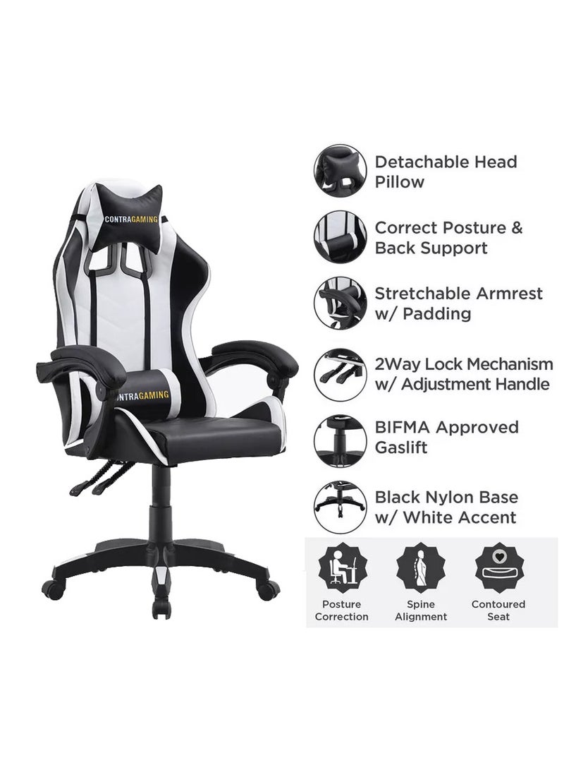 Mahmayi Contra Gaming TJ HYG-01 Gaming Chair with PU Leatherette