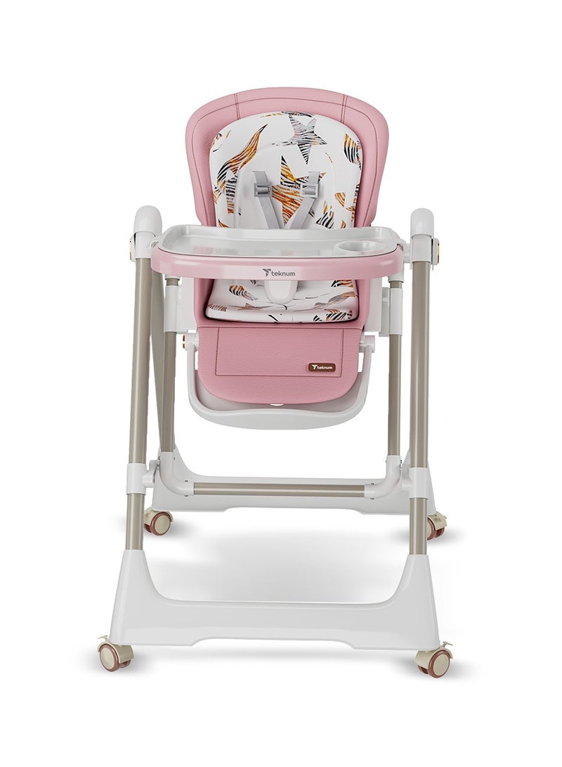 5-In-1 Swing With High Chair With Lockable Wheels