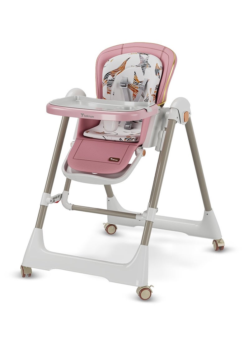 5-In-1 Swing With High Chair With Lockable Wheels