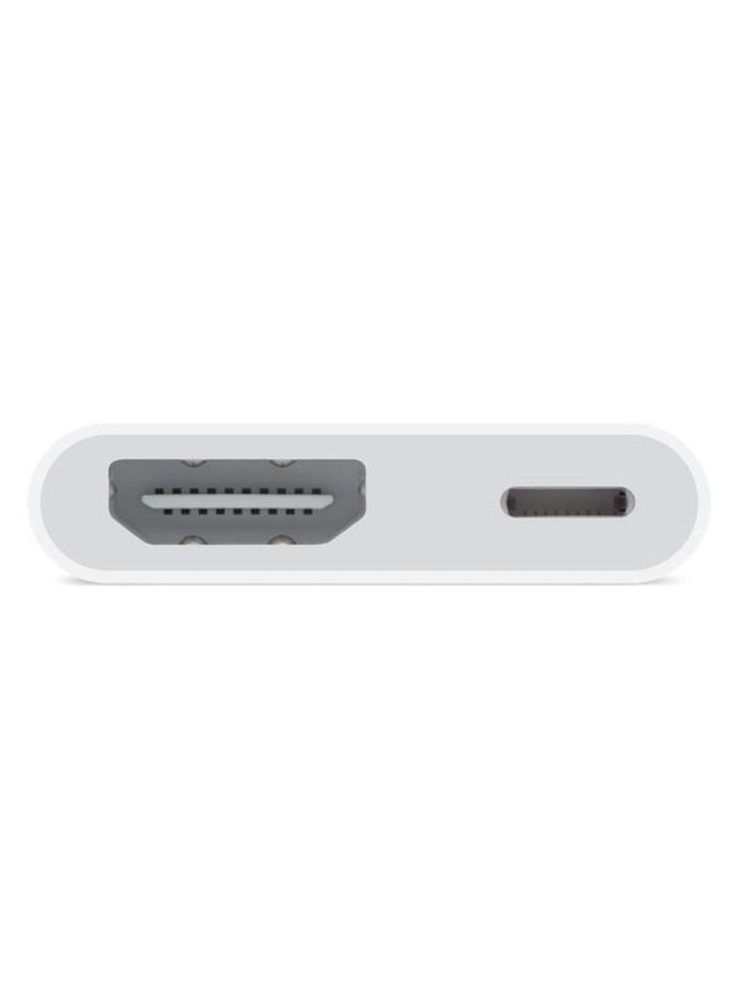 Lightning Digital AV Adapter White
